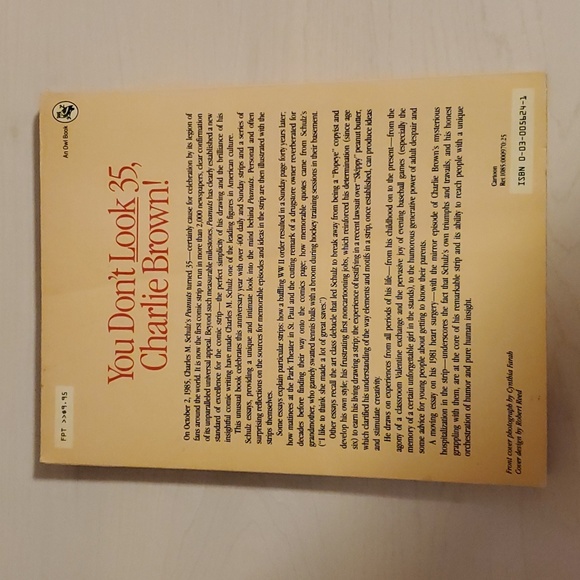 You Don't Look 35, Charlie Brown! by Charles M. Schulz - Picture 2 of 2